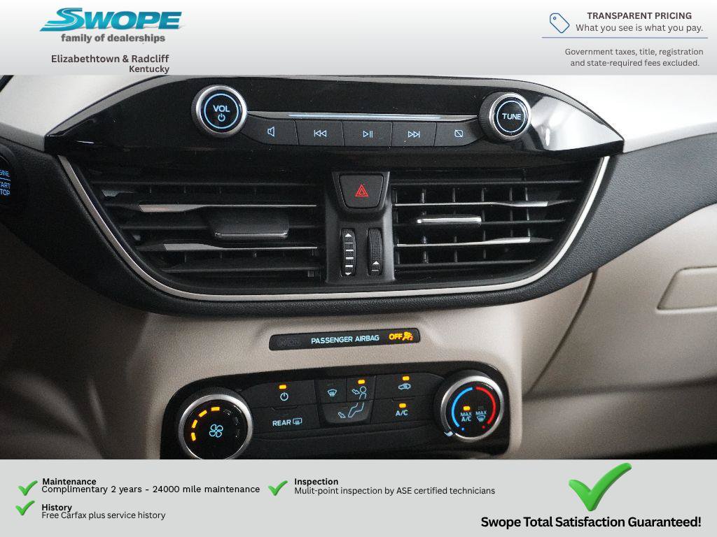 Certified 2022 Ford Escape SE FWD image 22