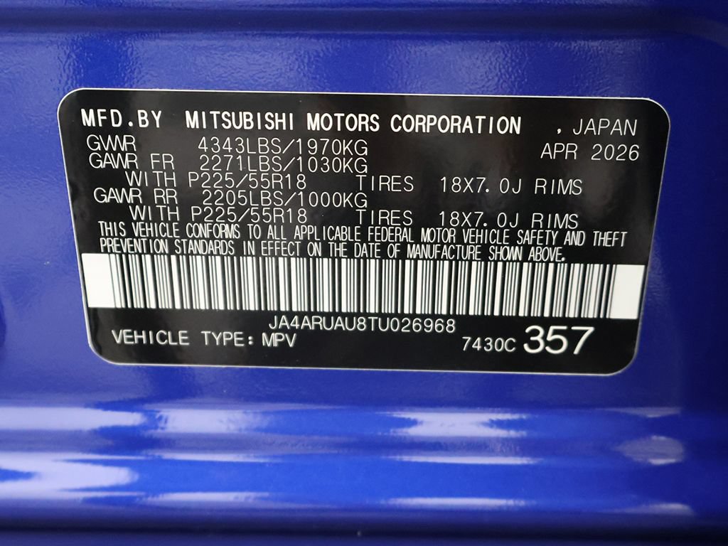New 2026 Mitsubishi Outlander Sport ES AWD/4WD image 42