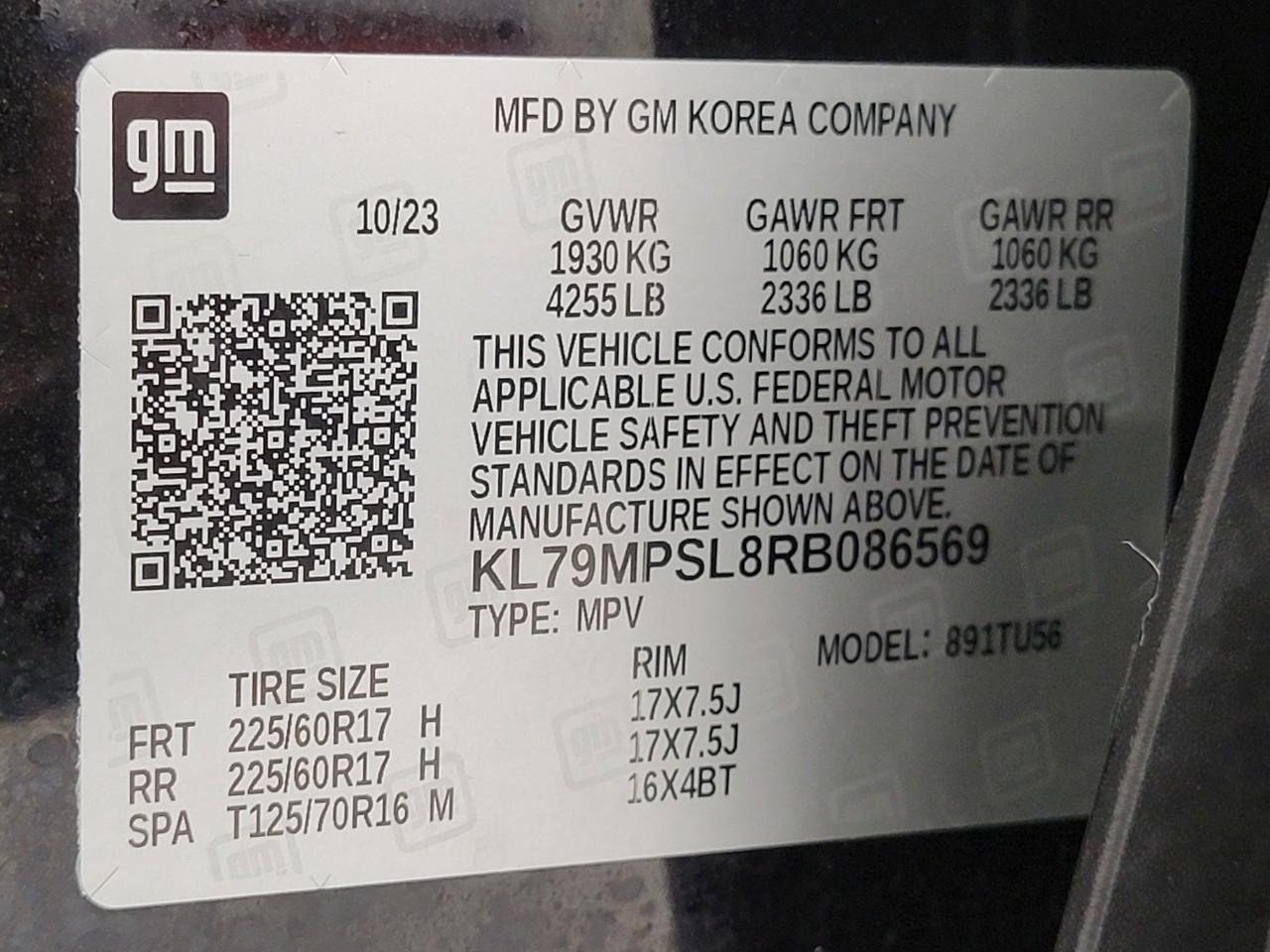 Used 2024 Chevrolet TrailBlazer LT w/ Convenience Package FWD image 26