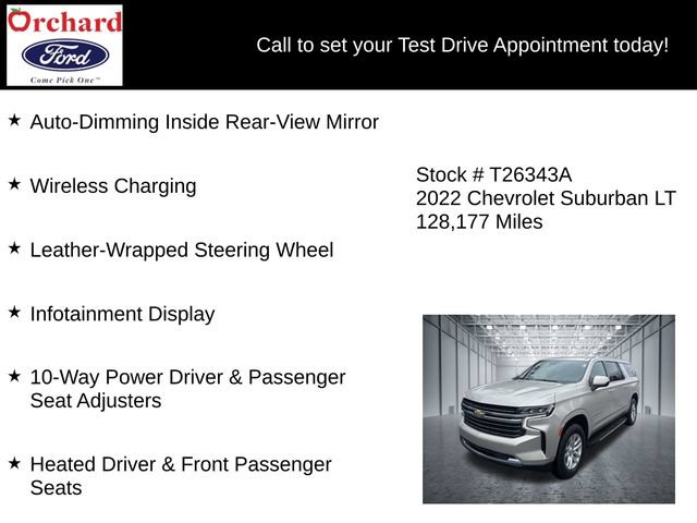 Used 2022 Chevrolet Suburban LT AWD/4WD image 37