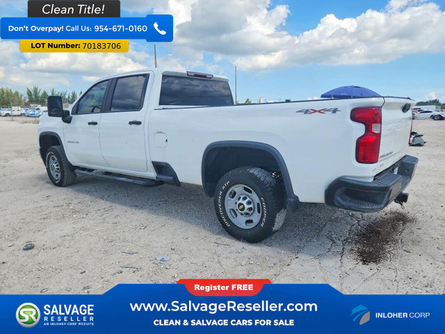 Used 2021 Chevrolet Silverado 2500 W/T w/ WT Convenience Package AWD/4WD image 3
