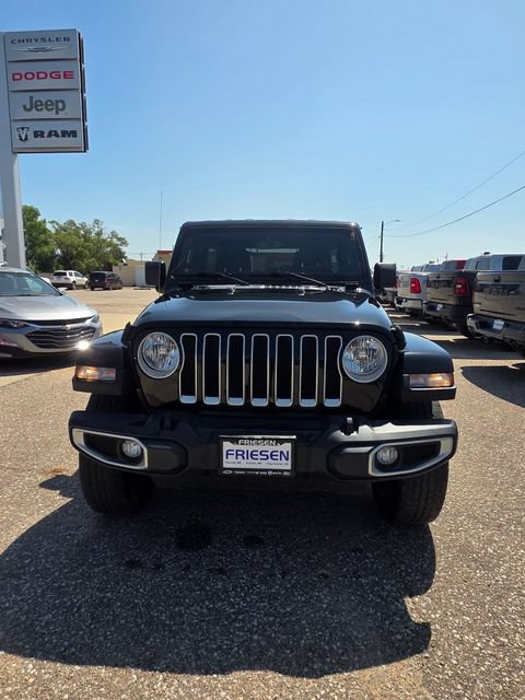 Used 2021 Jeep Wrangler Unlimited Sahara w/ Uconnect 4C Nav & Sound Group AWD/4WD image 2