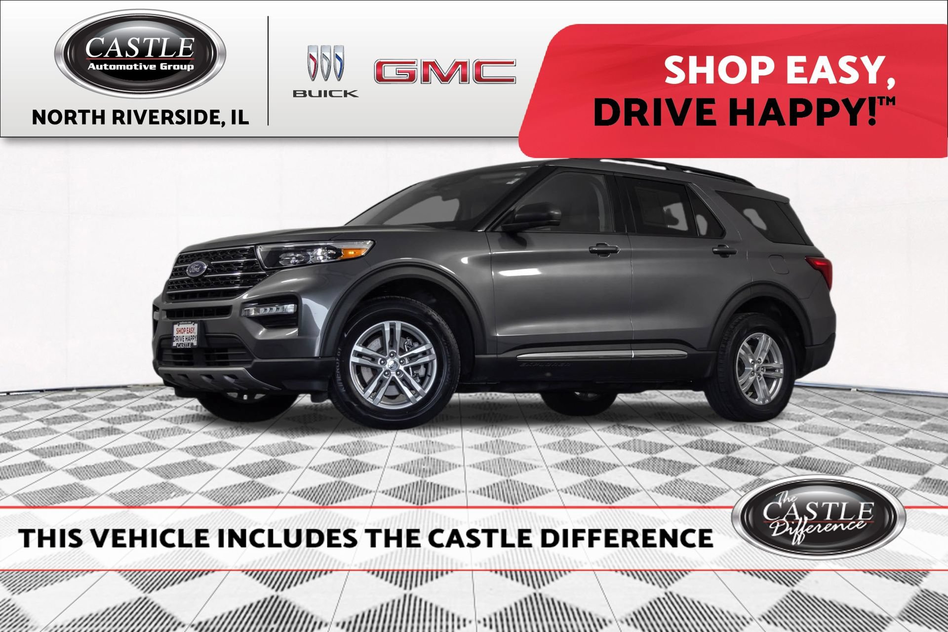 Used 2021 Ford Explorer XLT w/ Equipment Group 202A