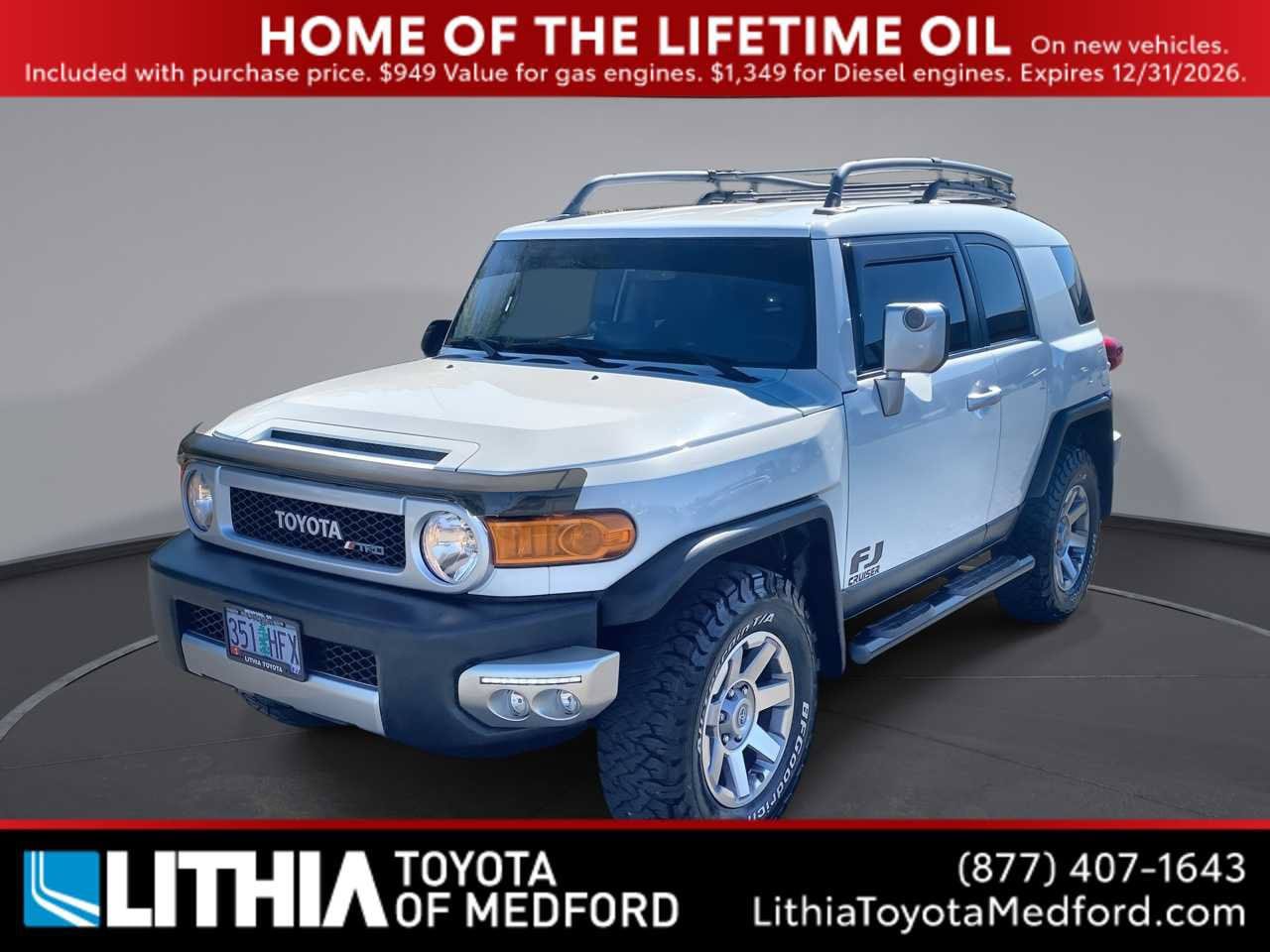 Used 2014 Toyota FJ Cruiser 4WD w/ Upgrade Package image 1