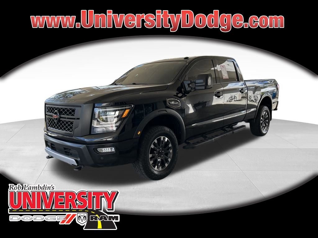 Used 2021 Nissan Titan PRO-4X w/ Pro-4x Convenience Package image 1
