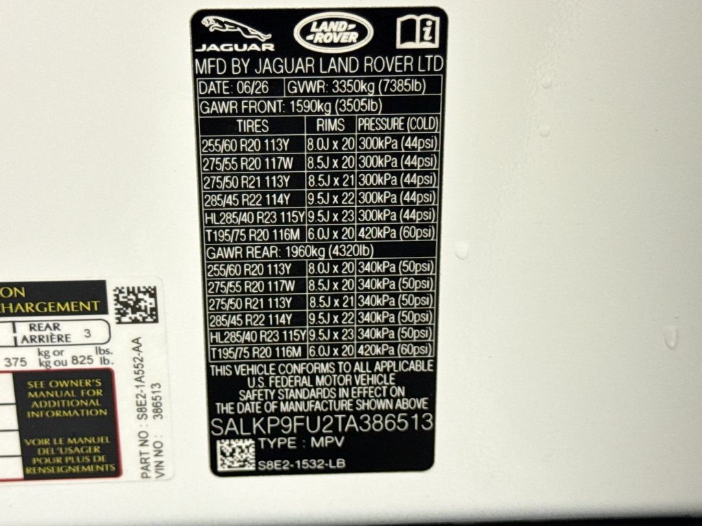 New 2026 Land Rover Range Rover SE AWD/4WD image 34