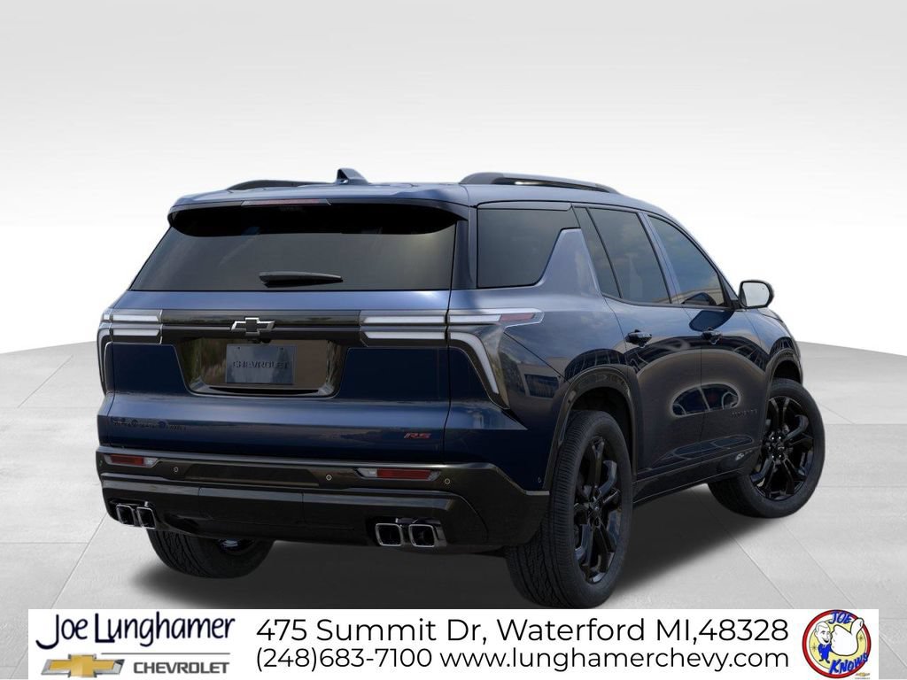 New 2027 Chevrolet Traverse RS w/ LPO, Floor Liner Package AWD/4WD image 4