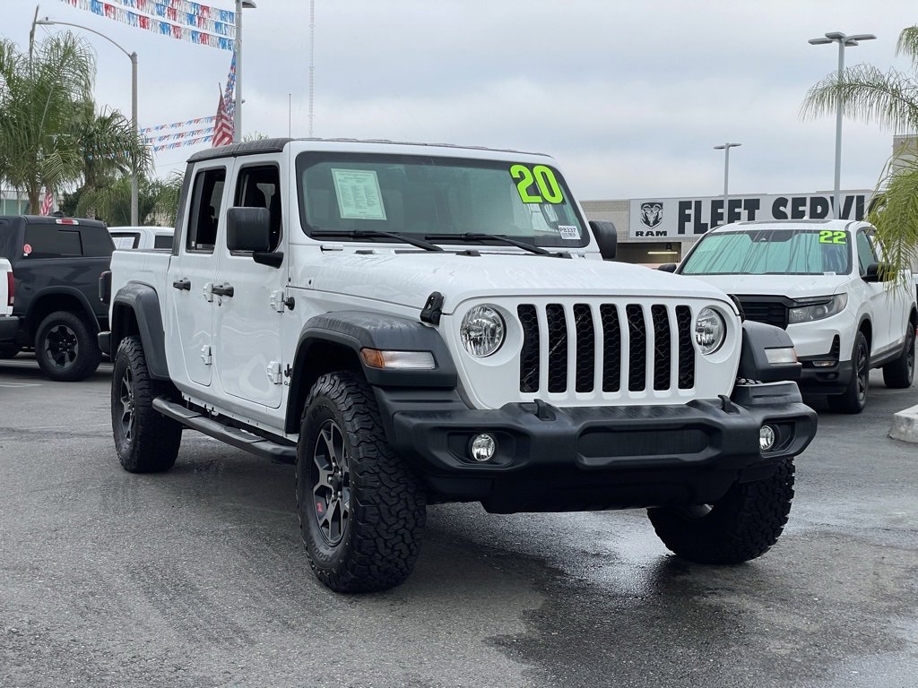 Certified 2020 Jeep Gladiator Sport w/ Quick Order Package 24S image 8