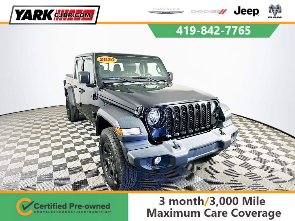 Certified 2020 Jeep Gladiator Sport