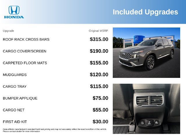 Used 2021 Hyundai Santa Fe Limited AWD/4WD image 3