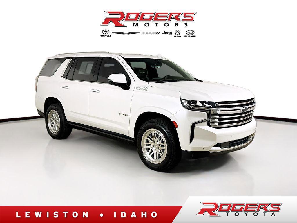 Used 2021 Chevrolet Tahoe High Country w/ Premium Package image 1