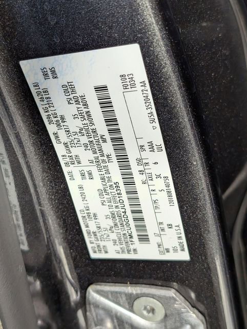 Used 2018 Ford Escape SE w/ SE Sync 3 Package FWD image 34