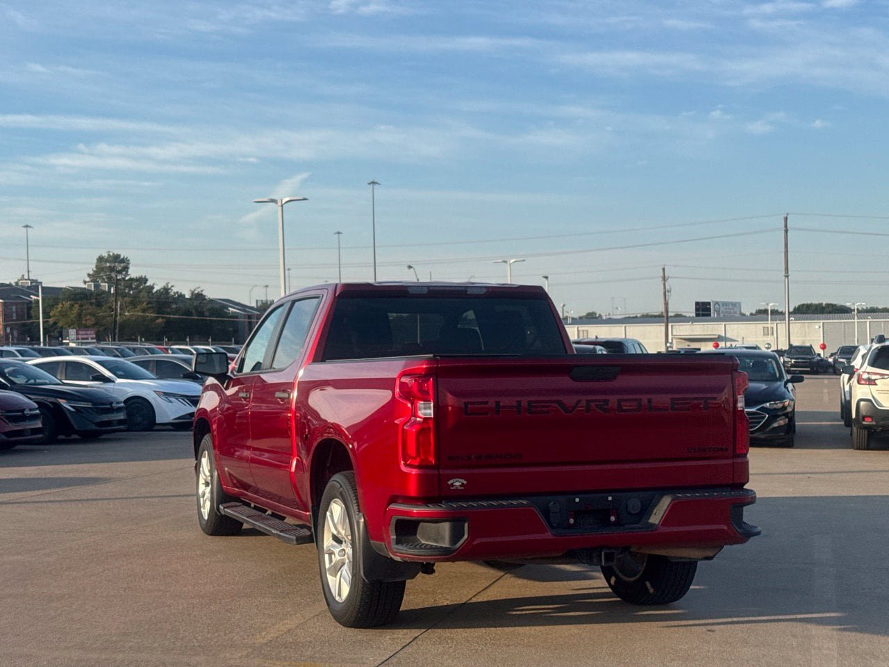 Used 2022 Chevrolet Silverado 1500 Custom w/ LPO, Dark Essentials Package RWD image 20