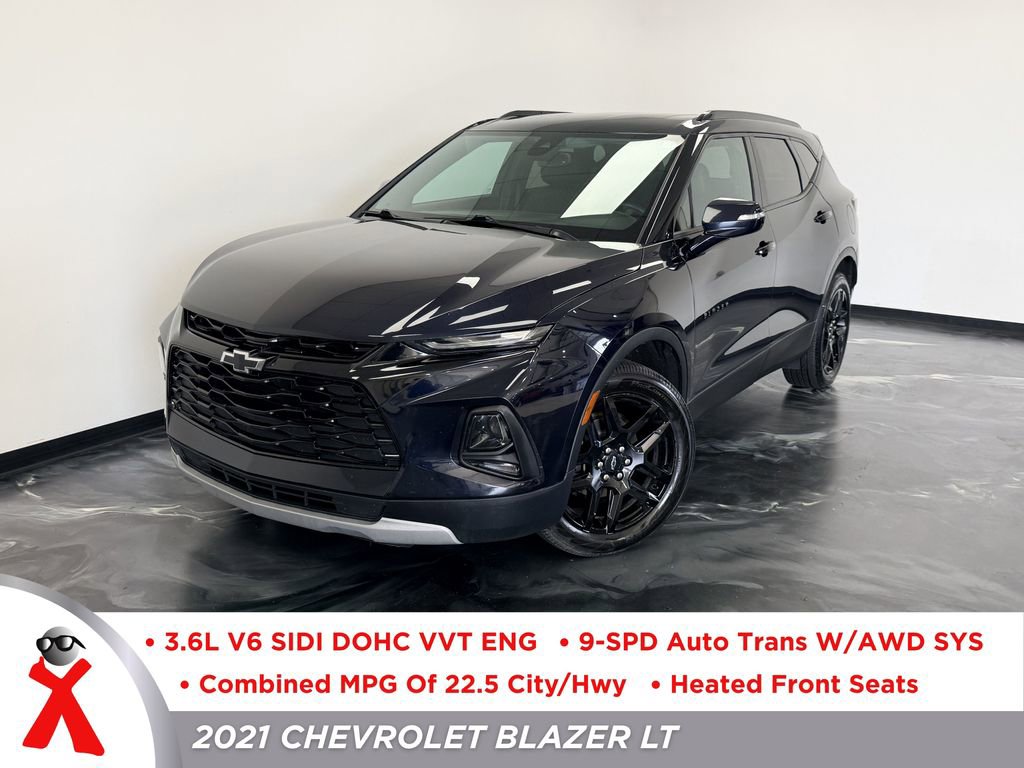 Used 2021 Chevrolet Blazer LT w/ LPO, Black Accent Package AWD/4WD image 1