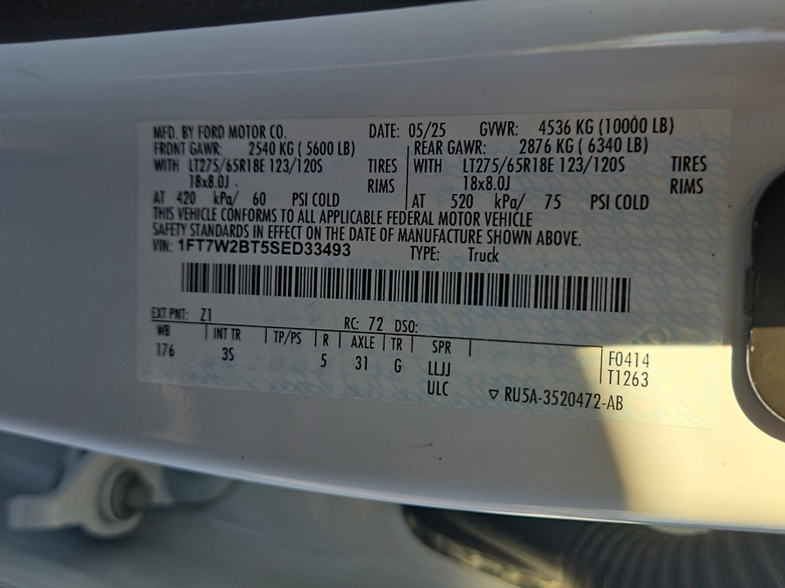 Certified 2025 Ford F250 XLT AWD/4WD image 24