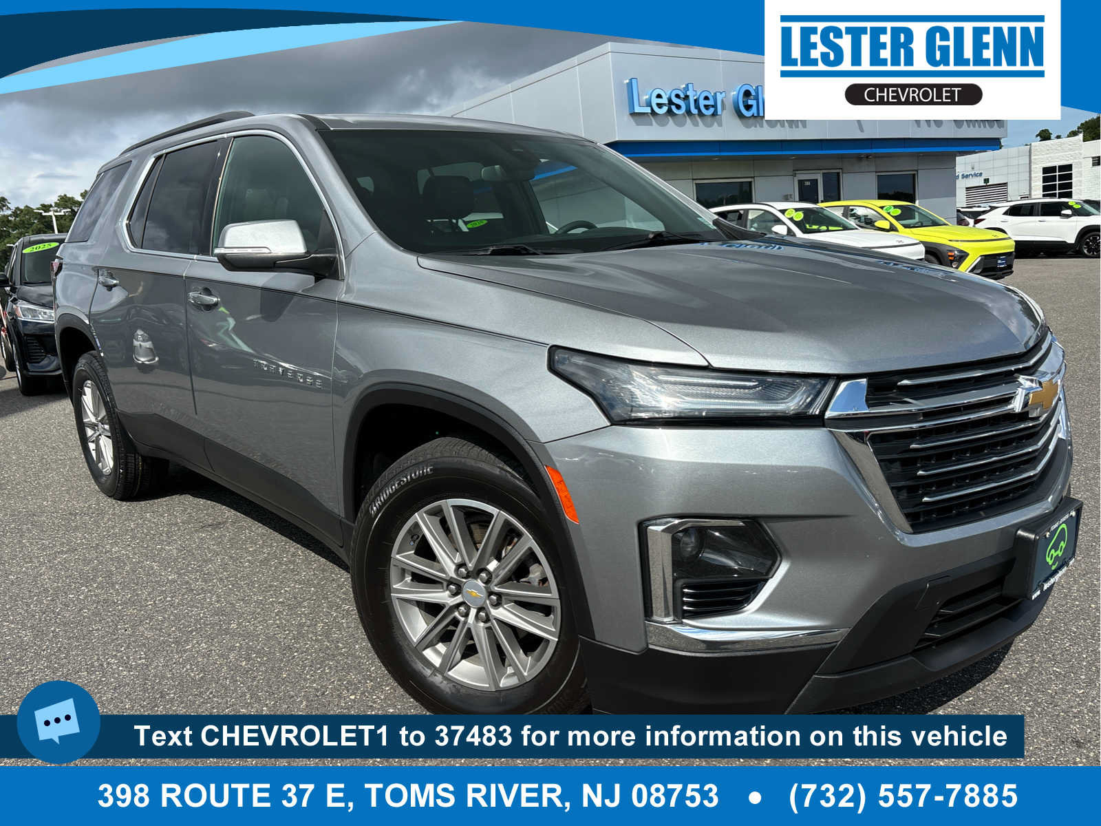 Certified 2023 Chevrolet Traverse LT w/ LPO, Floor Liner Package AWD/4WD image 1