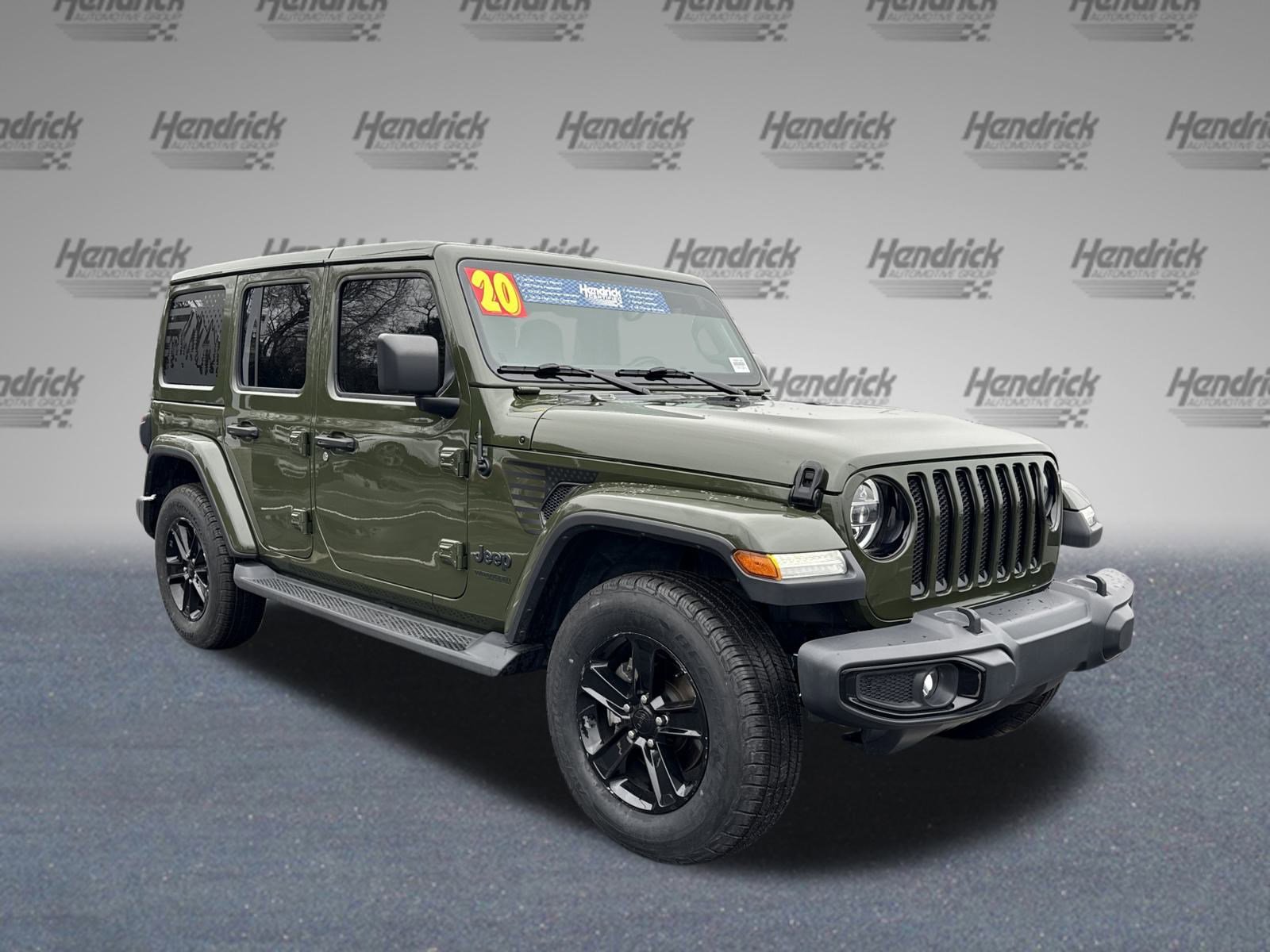 Used 2020 Jeep Wrangler Unlimited Sahara video 2