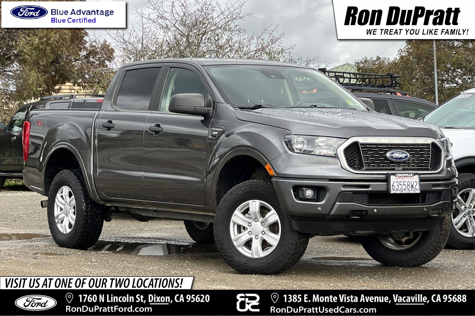Certified 2019 Ford Ranger XLT w/ Trailer Tow Package