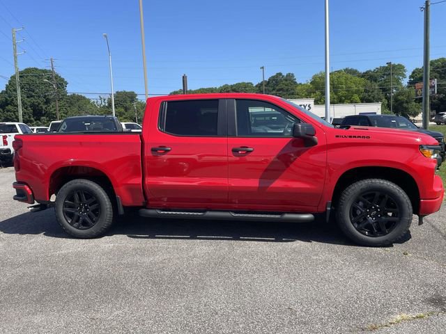 New 2026 Chevrolet Silverado 1500 Custom w/ Turbomax Blackout Package RWD image 2