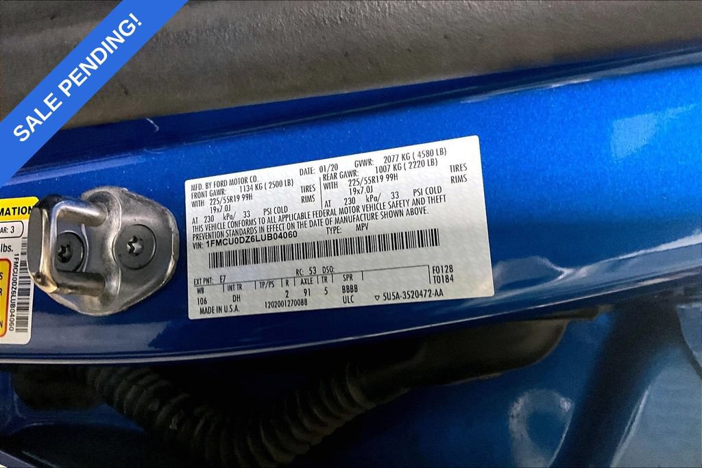 Used 2020 Ford Escape Titanium FWD image 31