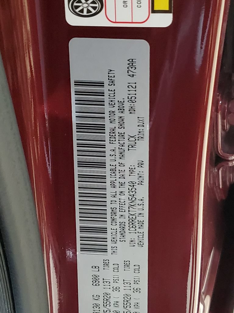 Used 2019 RAM 1500 Limited RWD image 46