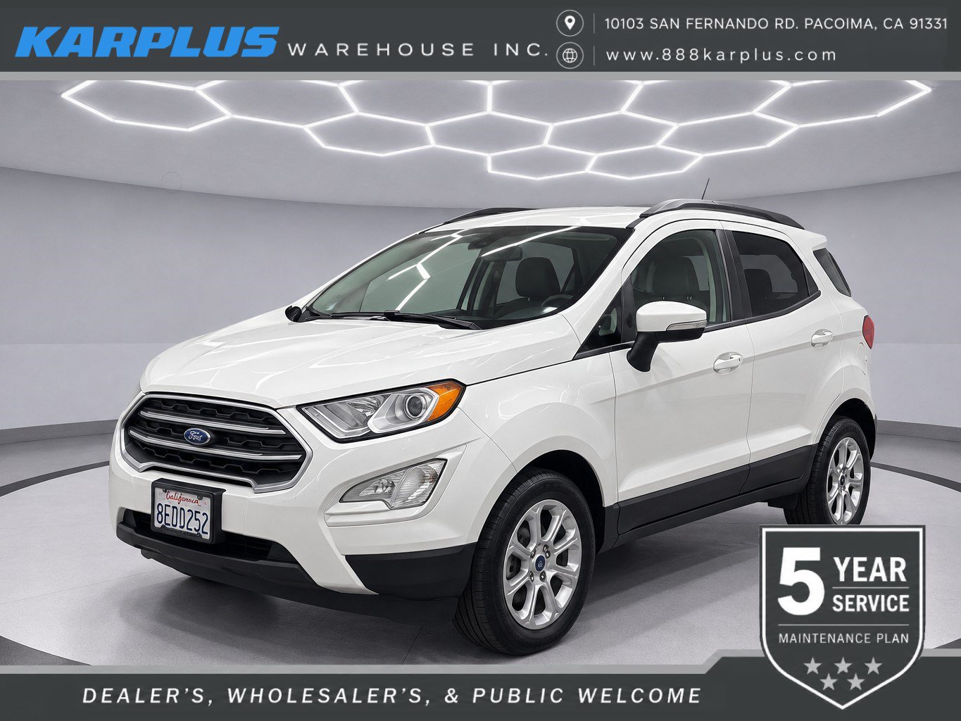 Used 2018 Ford EcoSport SE