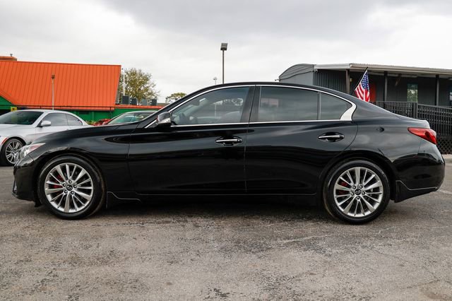 Used 2021 INFINITI Q50 Luxe w/ Seat & Sound Package image 8