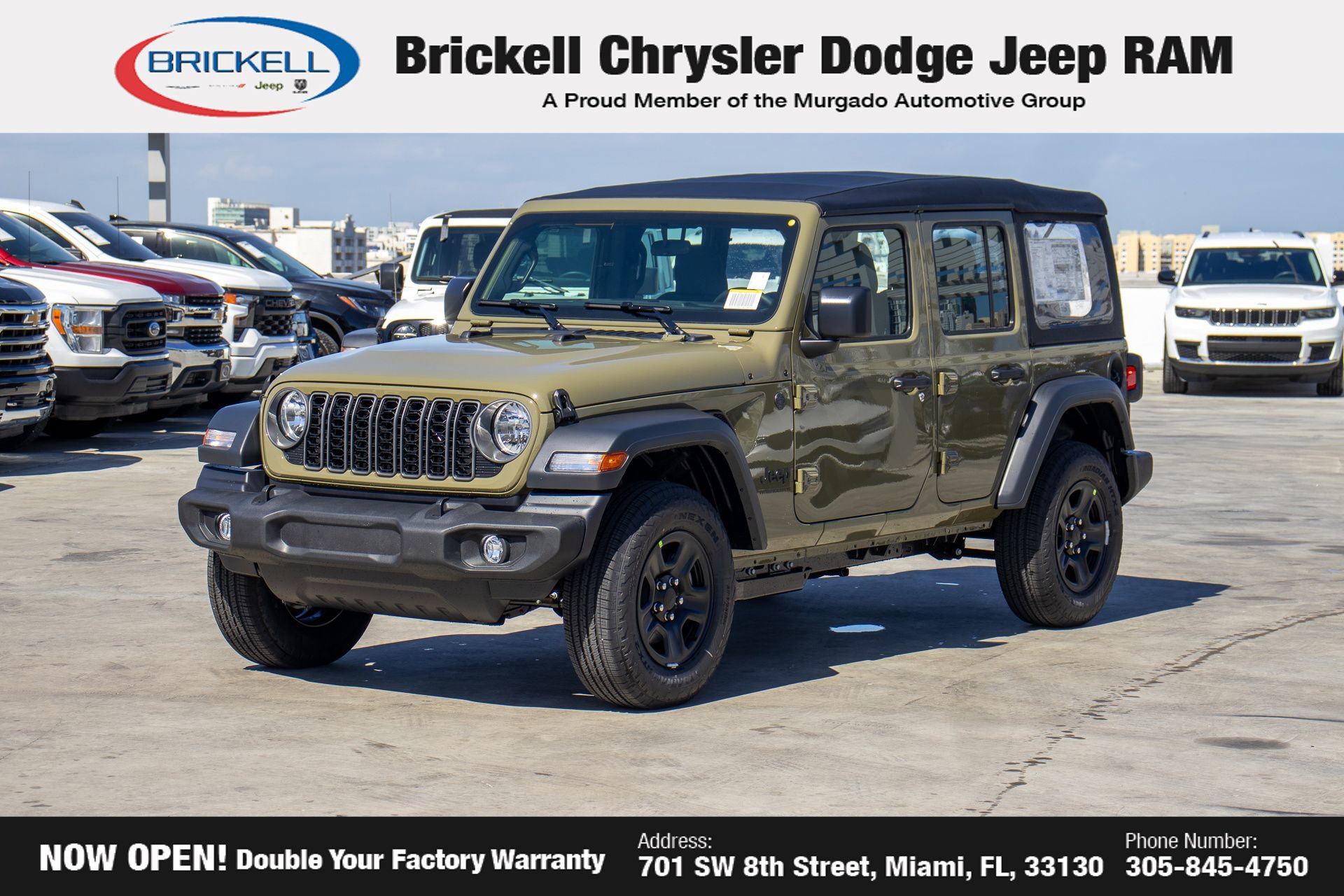 New 2026 Jeep Wrangler Sport image 1