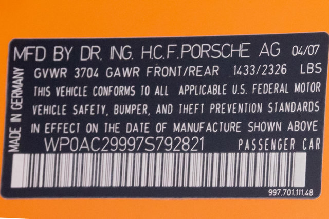 Used 2007 Porsche 911 GT3 RS image 82