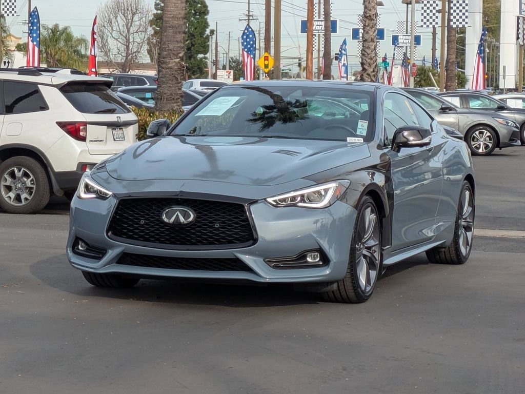 Used 2022 INFINITI Q60 Red Sport 400 w/ Proactive Package image 3
