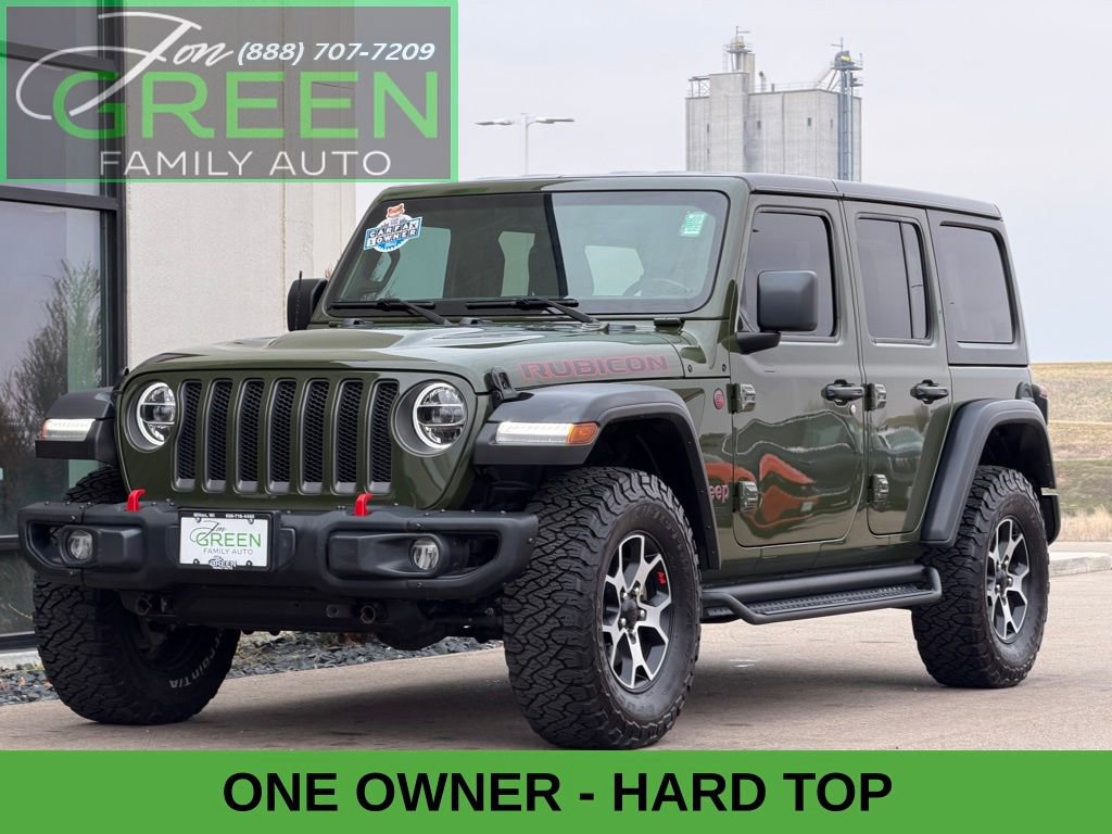 Used 2021 Jeep Wrangler Unlimited Rubicon w/ Steel Bumper Group AWD/4WD image 1