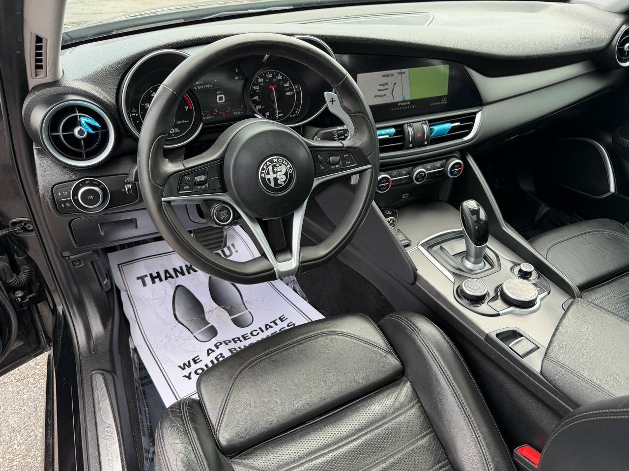 Used 2018 Alfa Romeo Giulia Ti Sport w/ Quick Order Package 22U Sport RWD image 34