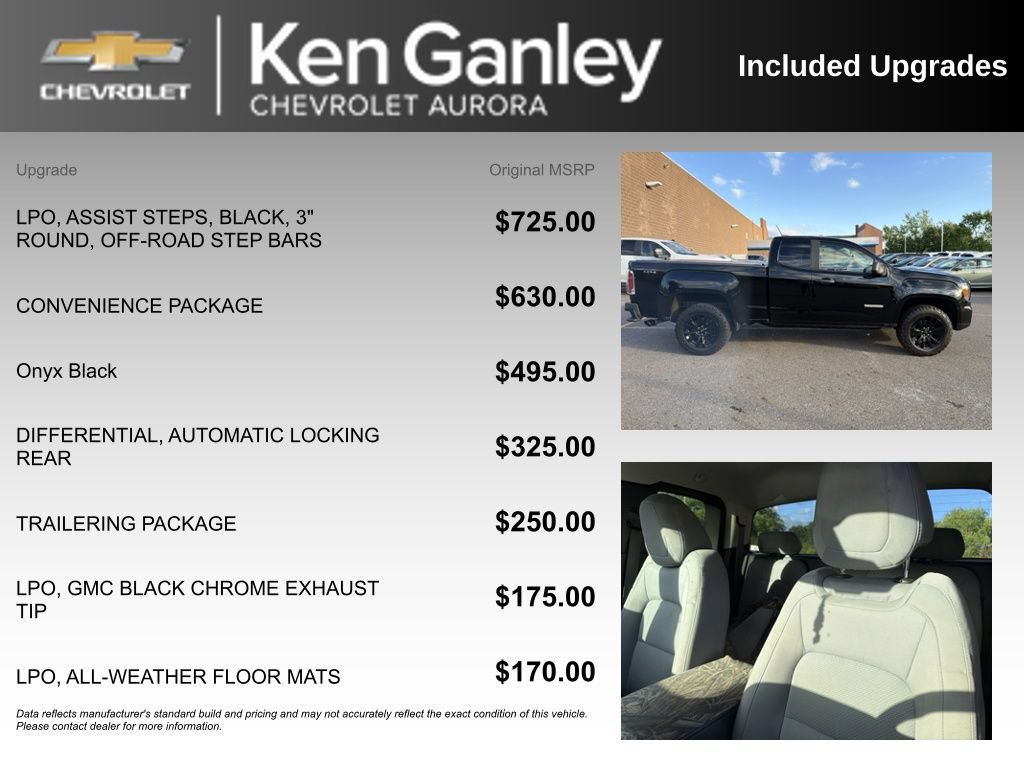 Used 2021 GMC Canyon Elevation Standard w/ Convenience Package AWD/4WD image 6