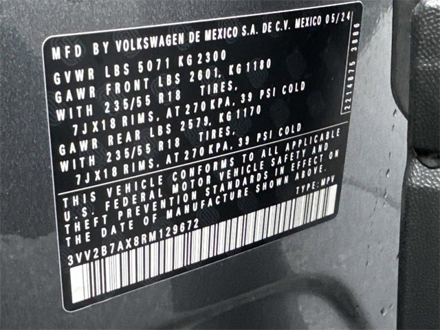 Used 2024 Volkswagen Tiguan SE image 28