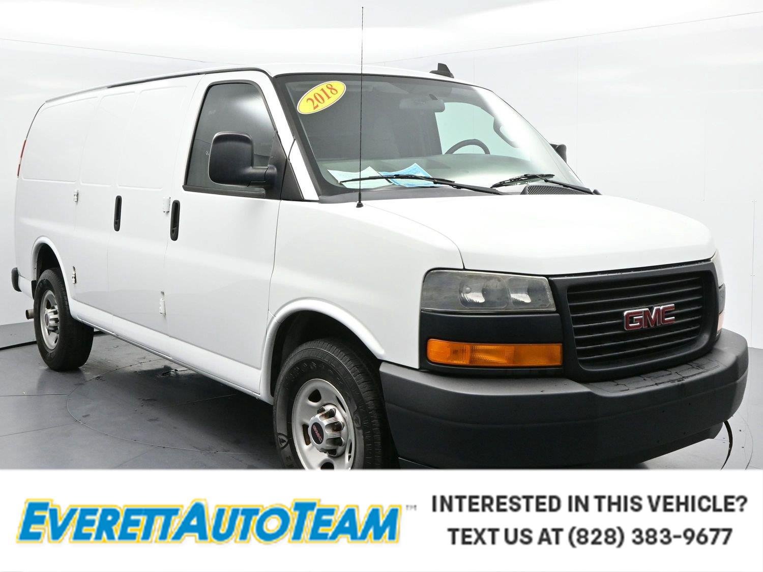 Used 2018 GMC Savana 2500 w/ Enhanced Convenience Package RWD image 1