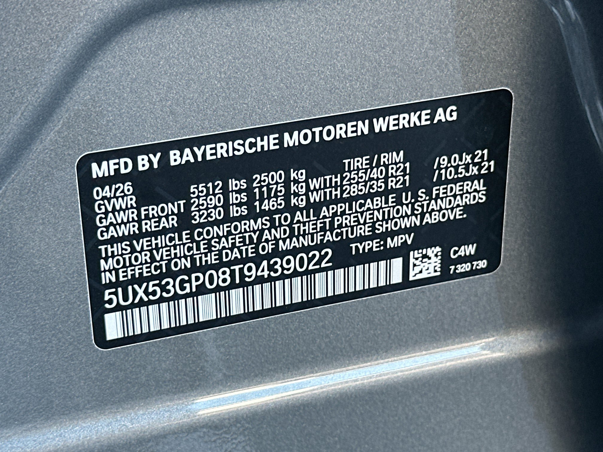 New 2026 BMW X3 xDrive30i w/ Convenience Package AWD/4WD image 27