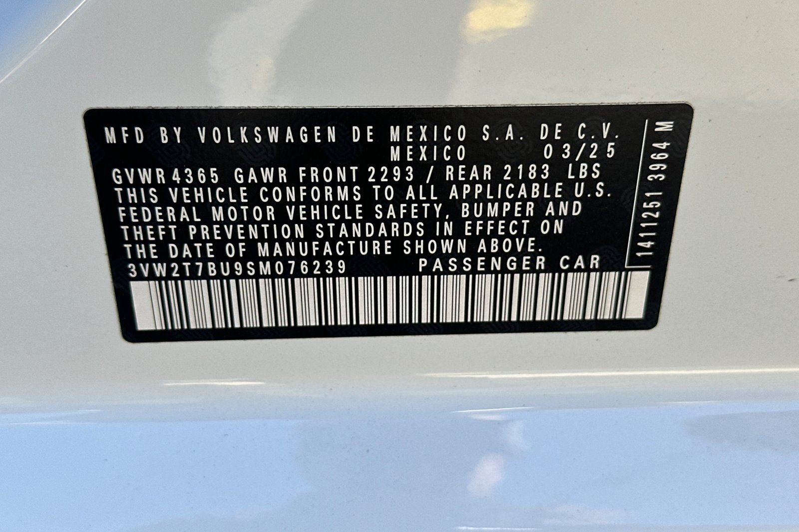 Used 2025 Volkswagen Jetta GLI Autobahn image 27