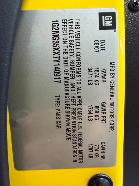 Used 2007 Pontiac Solstice GXP RWD image 30