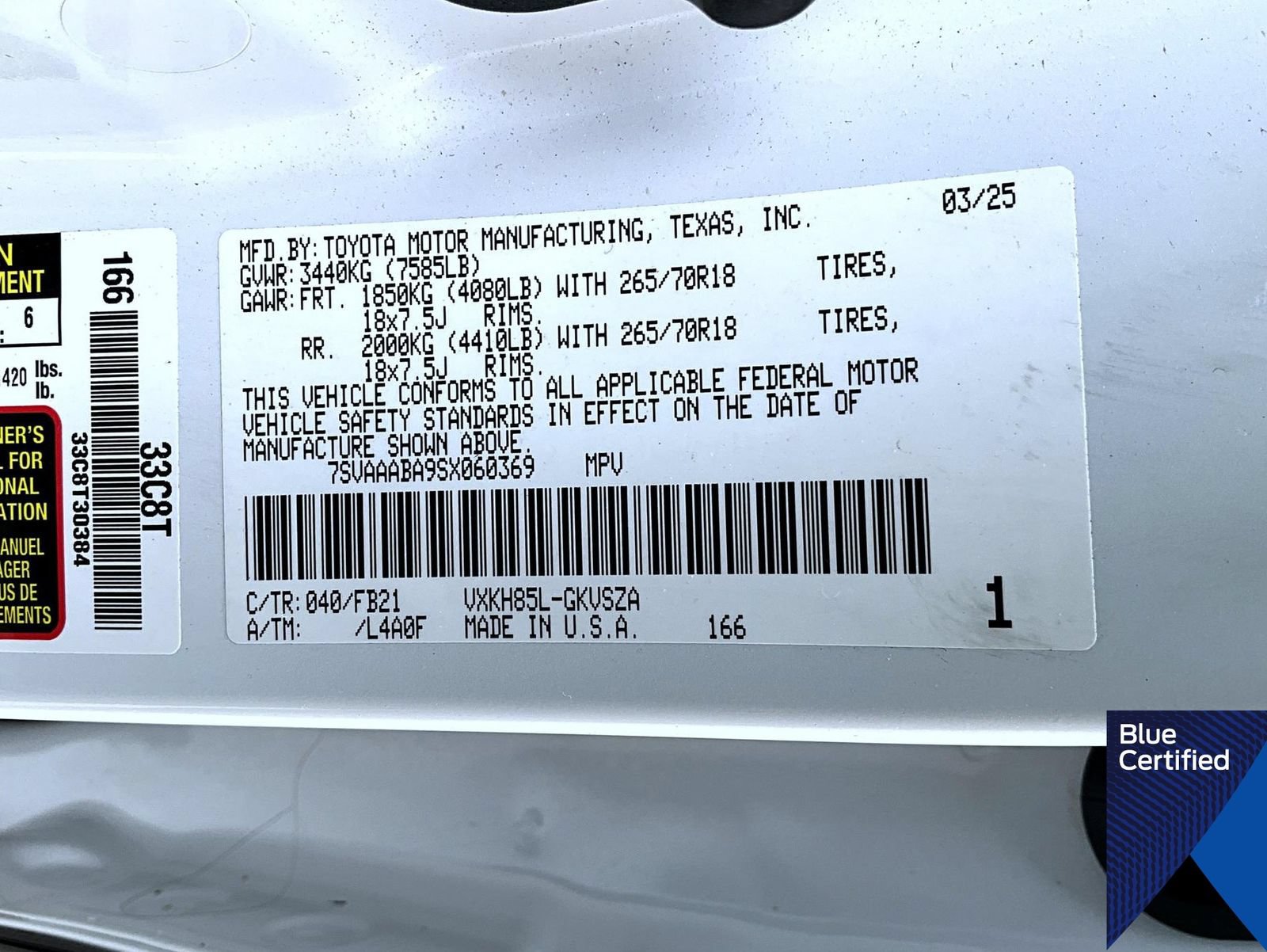 Used 2025 Toyota Sequoia SR5 AWD/4WD image 30