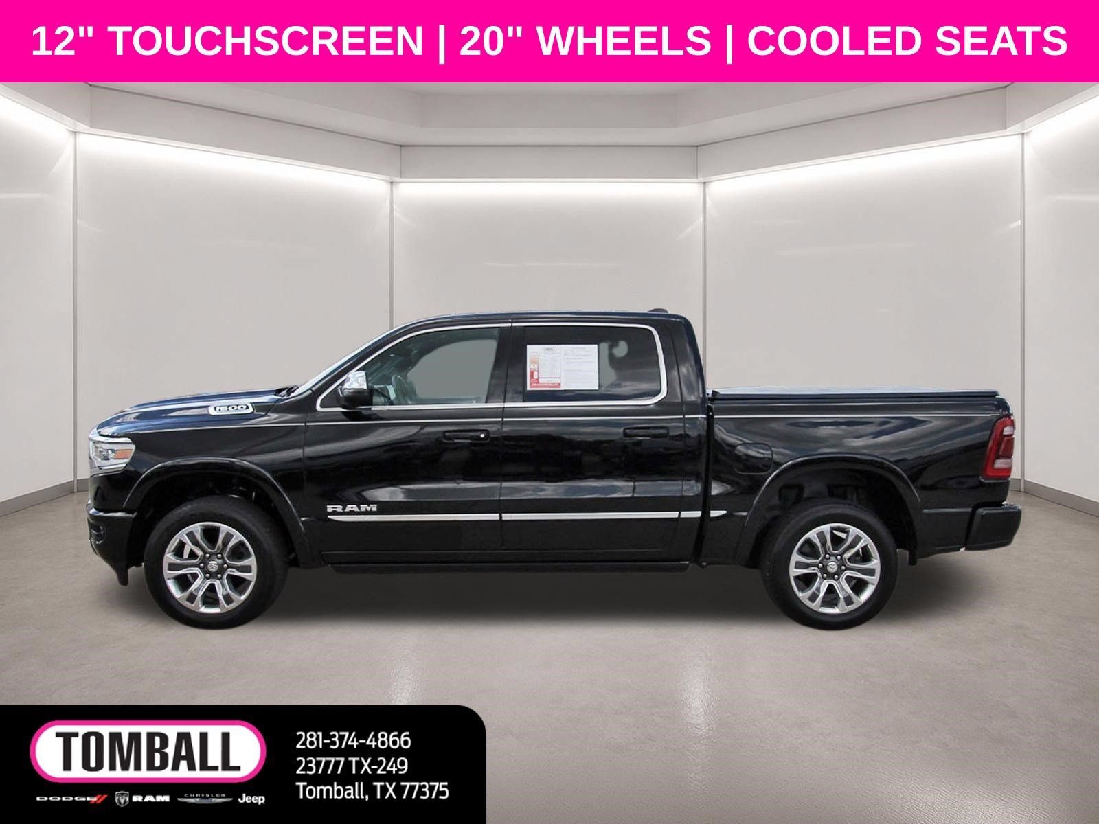 Used 2023 RAM 1500 Limited w/ Body Color Bumper Group AWD/4WD image 4