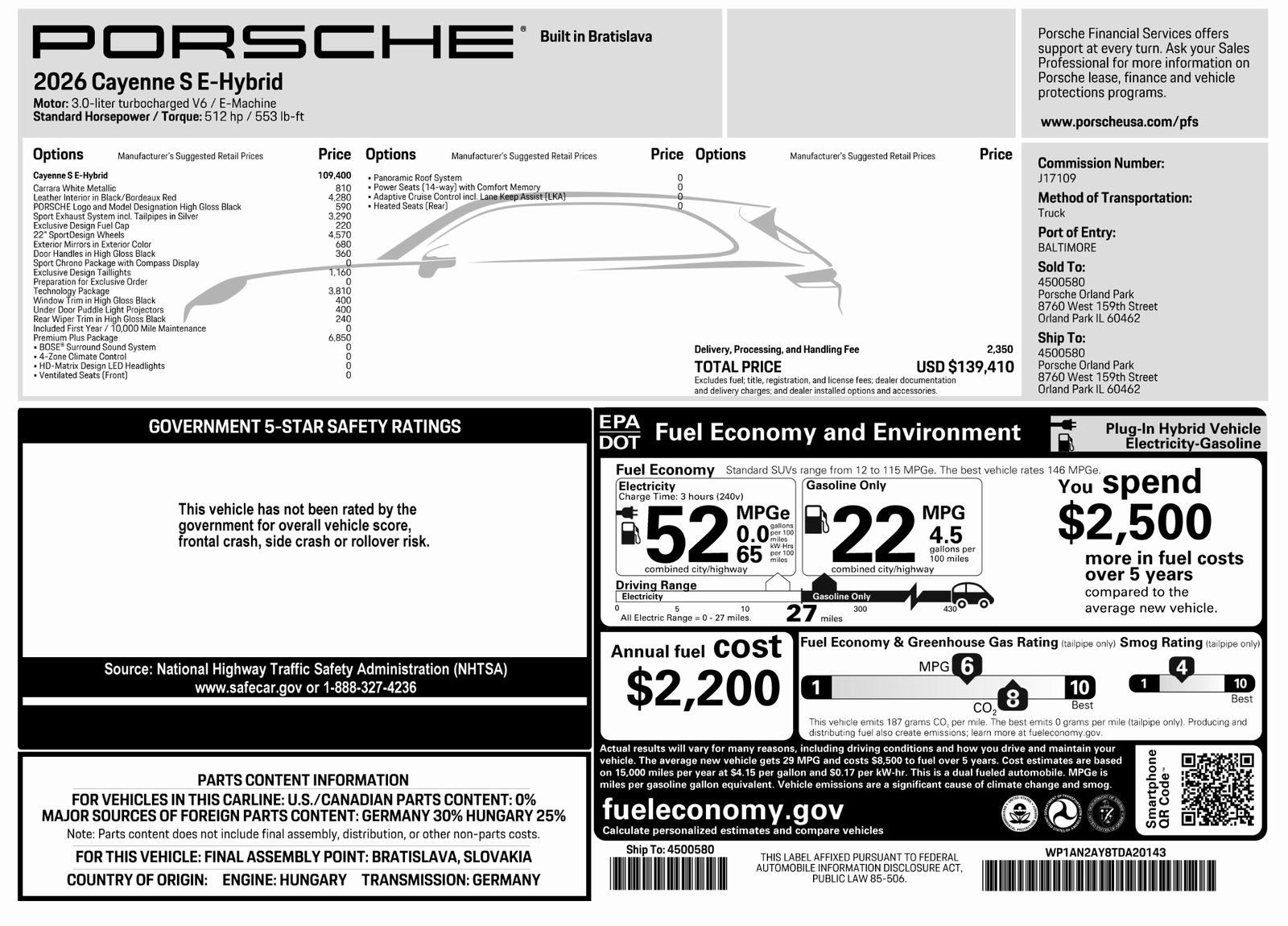 New 2026 Porsche Cayenne S image 52