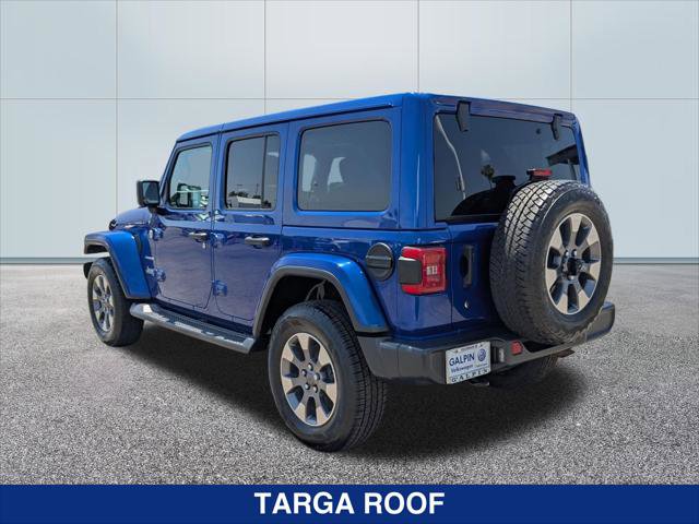Used 2018 Jeep Wrangler Unlimited Sahara w/ Uconnect 4C Nav & Sound Group AWD/4WD image 3