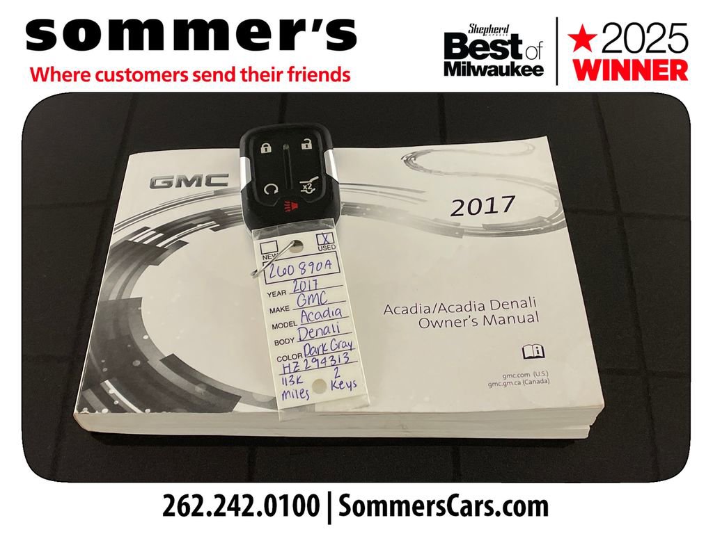 Used 2017 GMC Acadia Denali w/ Technology Package AWD/4WD image 26