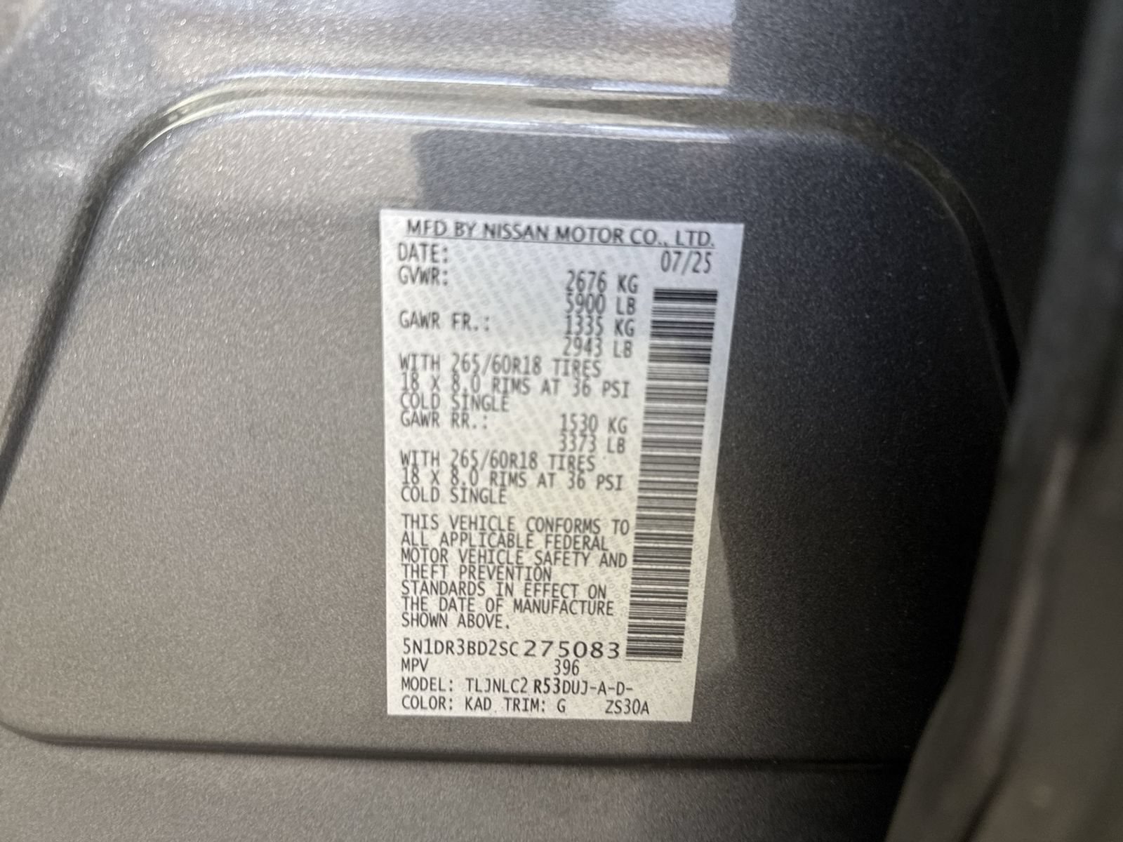 Certified 2025 Nissan Pathfinder Rock Creek AWD/4WD image 39