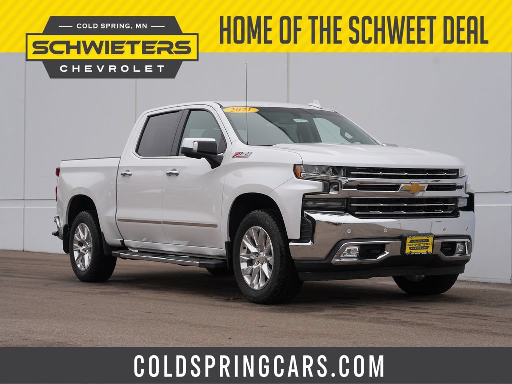 Used 2021 Chevrolet Silverado 1500 LTZ