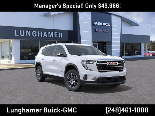 New 2026 GMC Acadia Elevation w/ LPO, Floor Liner Package AWD/4WD image 1