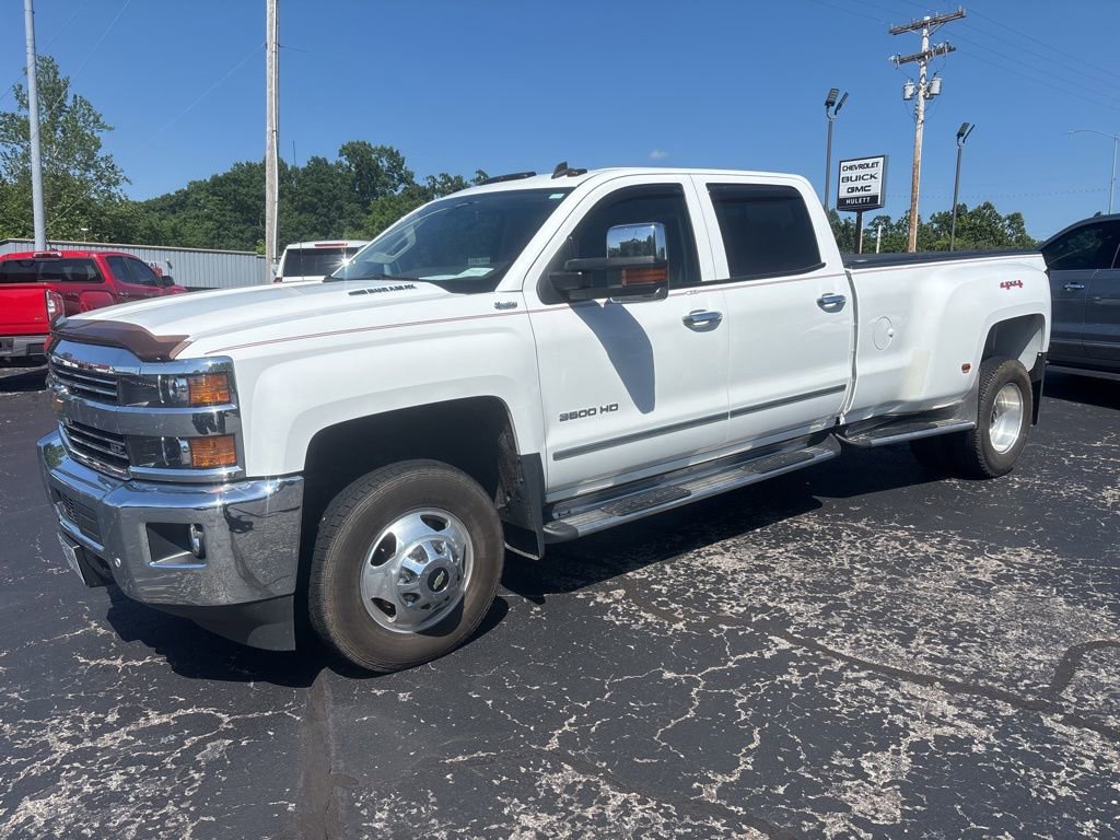 Used 2015 Chevrolet Silverado 3500 LTZ w/ Duramax Plus Package AWD/4WD image 1