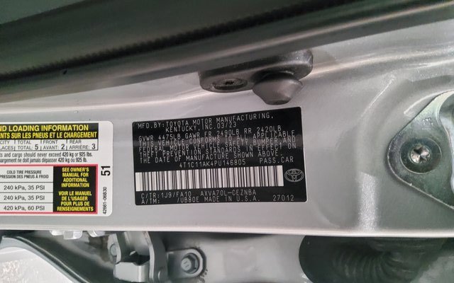 Used 2023 Toyota Camry LE image 43