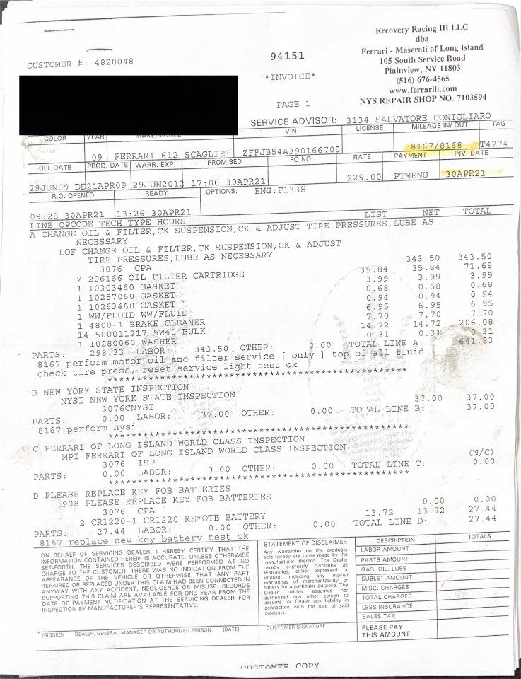 Used 2009 Ferrari 612 Scaglietti image 73