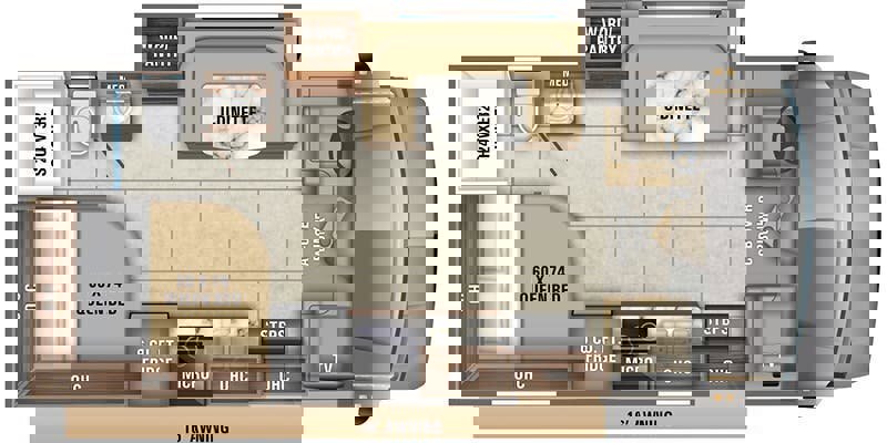 Used 2020 Chevrolet Express 4500 w/ RV Package image 43